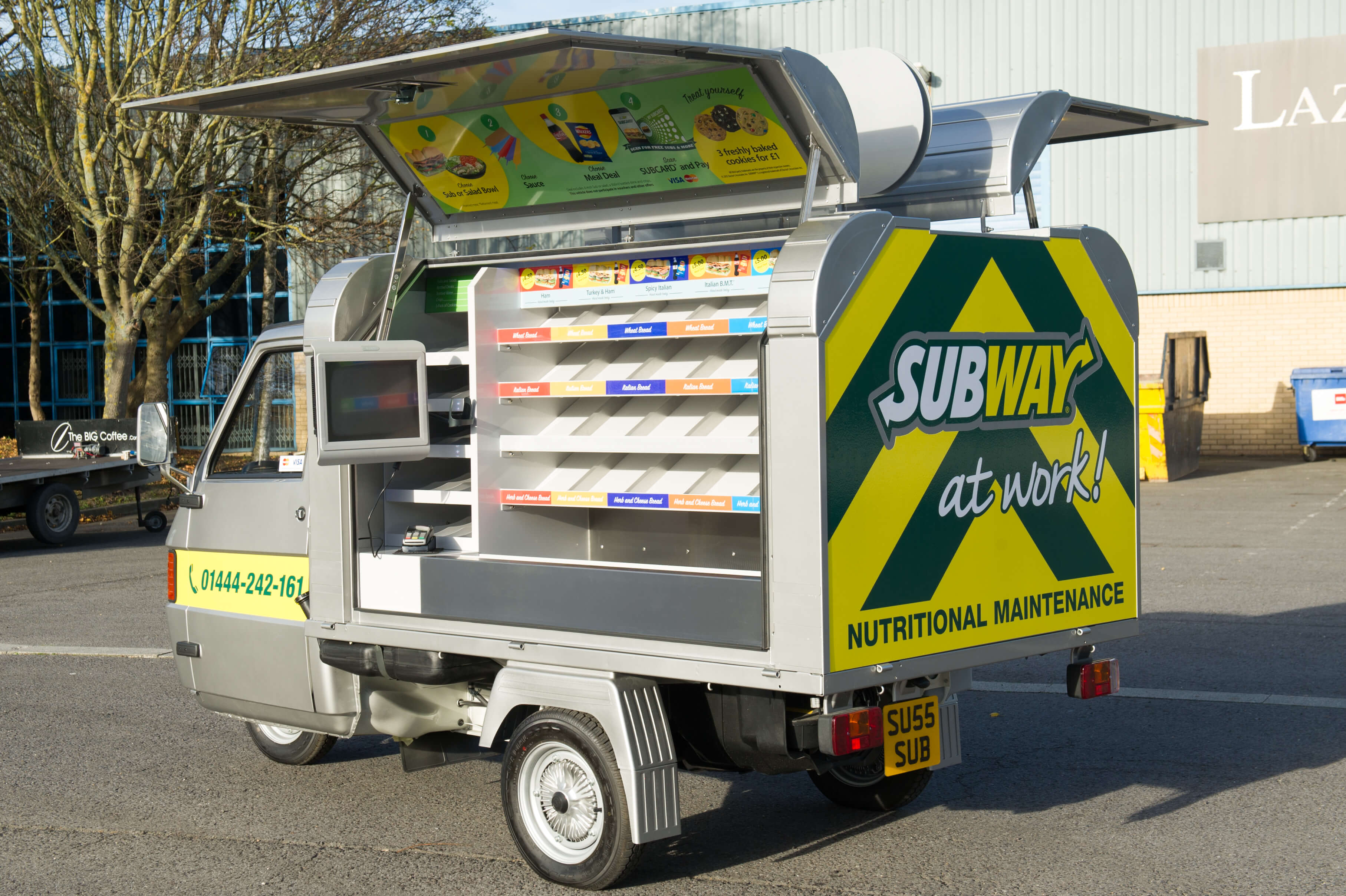 Subway Sandwich Marketing Vehicle