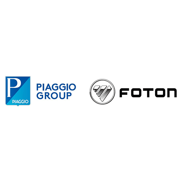 Piaggio Group and Foton Logo